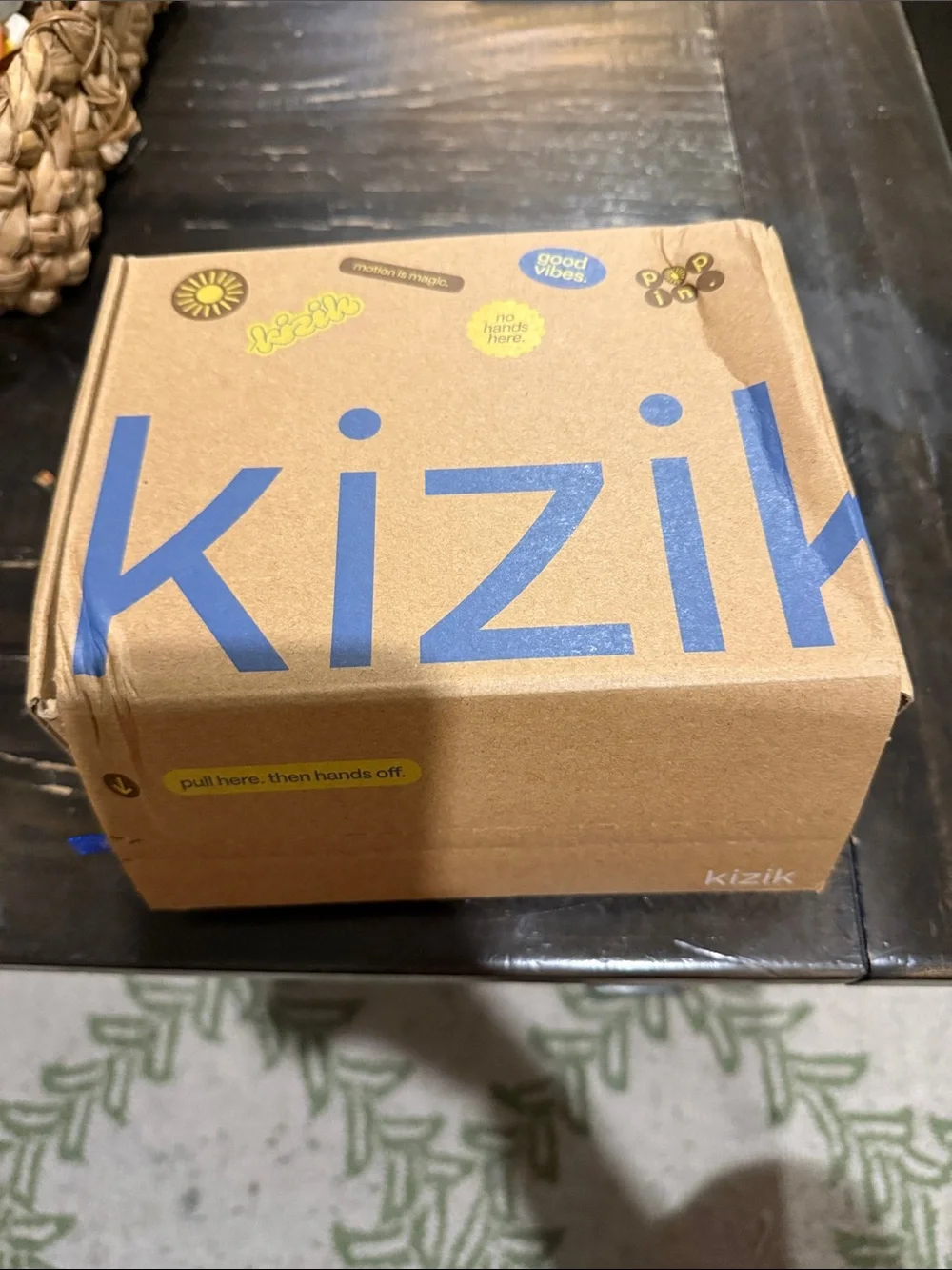 Kizik Kids' Yellow & Teal Casual Sneakers